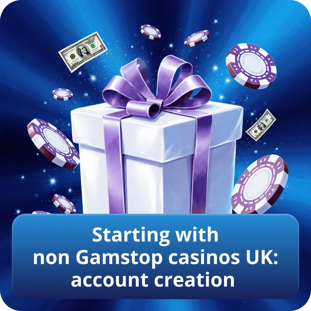 Starting with non Gamstop casinos UK: account creation